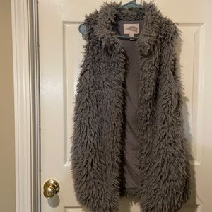 Forever 21 furry vest
